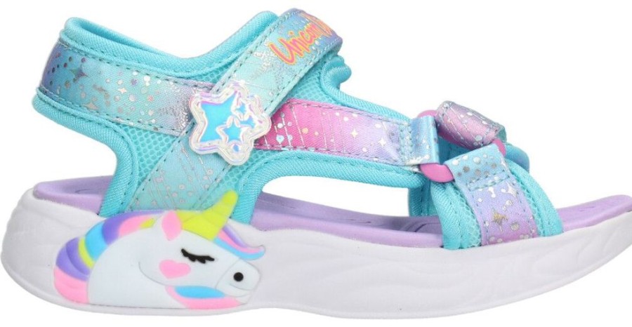 Meisjes Skechers | Skechers Unicorn Dreams Majestic Bliss Sandaal