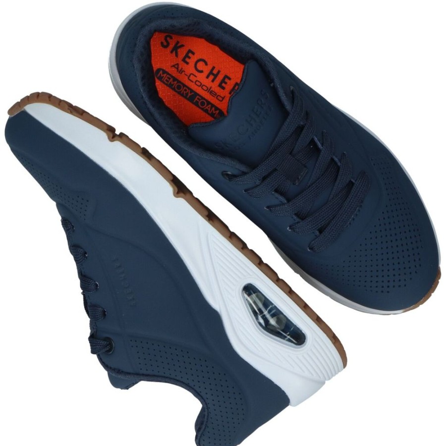 Jongens Skechers | Skechers Uno Stand On Air Sneaker