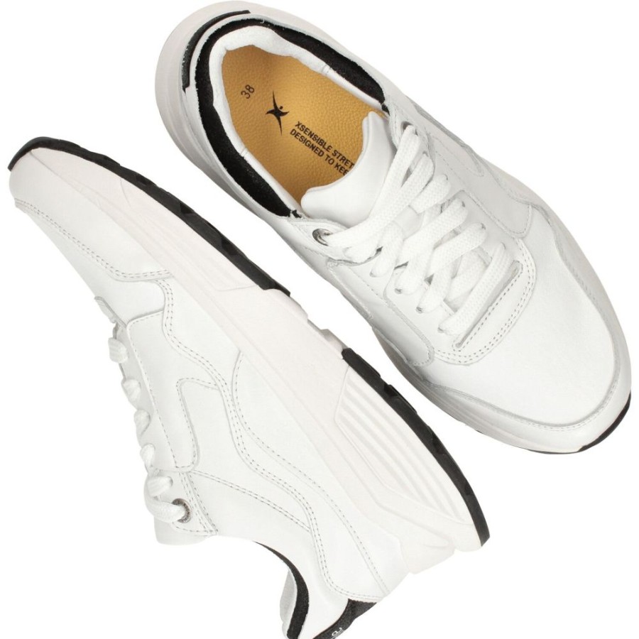 Dames Xsensible | Xsensible Golden Gate Sneaker Met Stretch