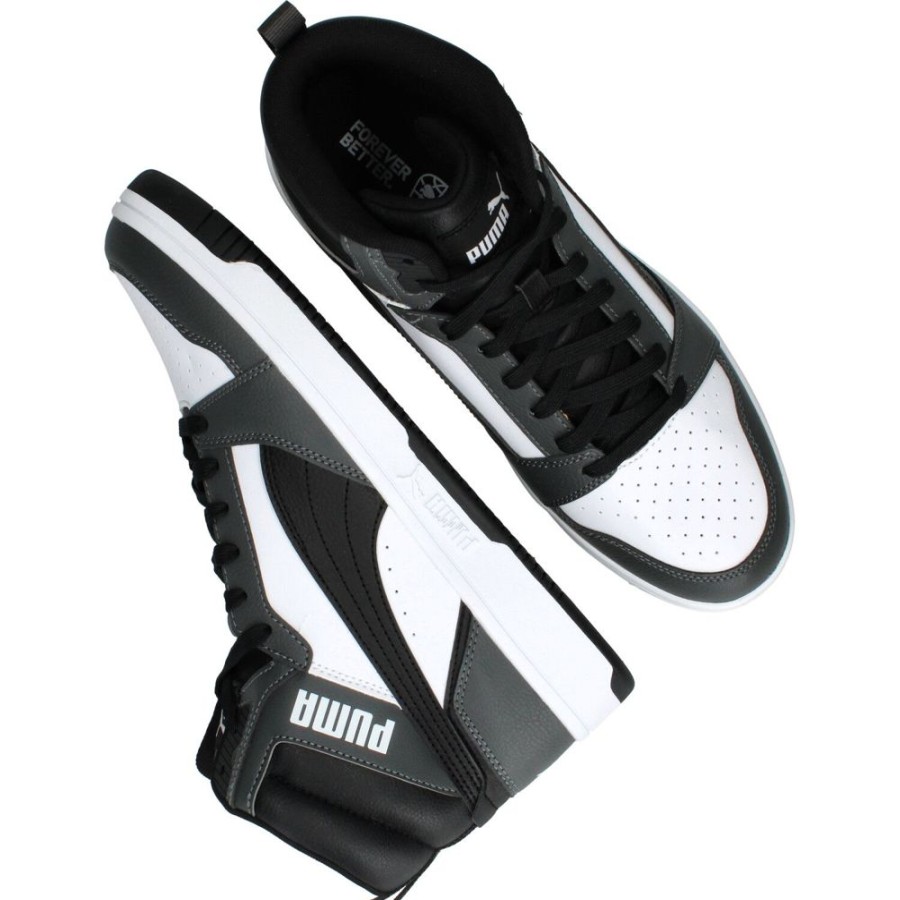 Heren Puma | Puma Rebound Halfhoge Sneaker