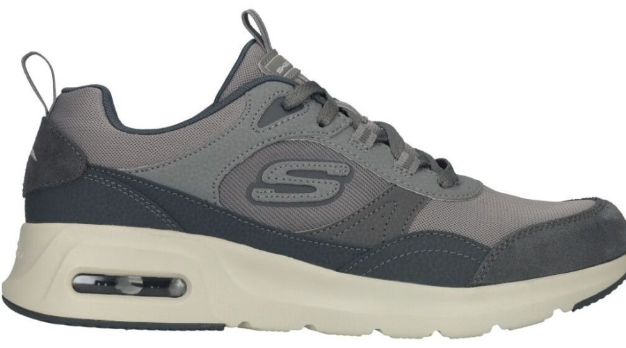 Heren Skechers | Skechers Skech-Air Court Sneaker