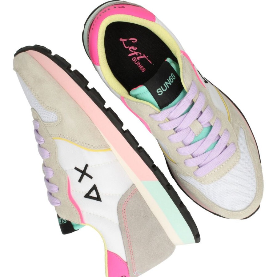 Dames SUN68 | Sun68 Ally Color Explosion Sneaker