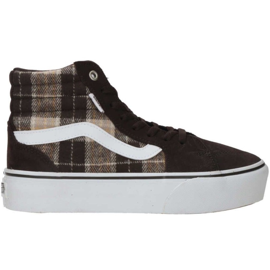 Dames Vans | Vans Filmore Hi Platform Plaid Mix Veterboot