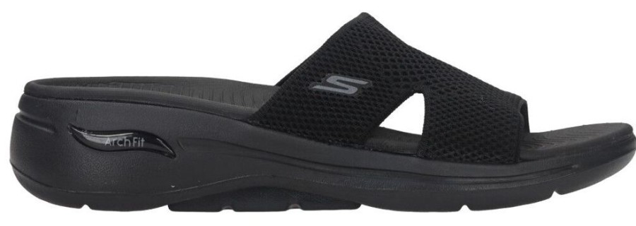 Dames Skechers | Skechers Go Walk Arch Fit - Wort Slipper