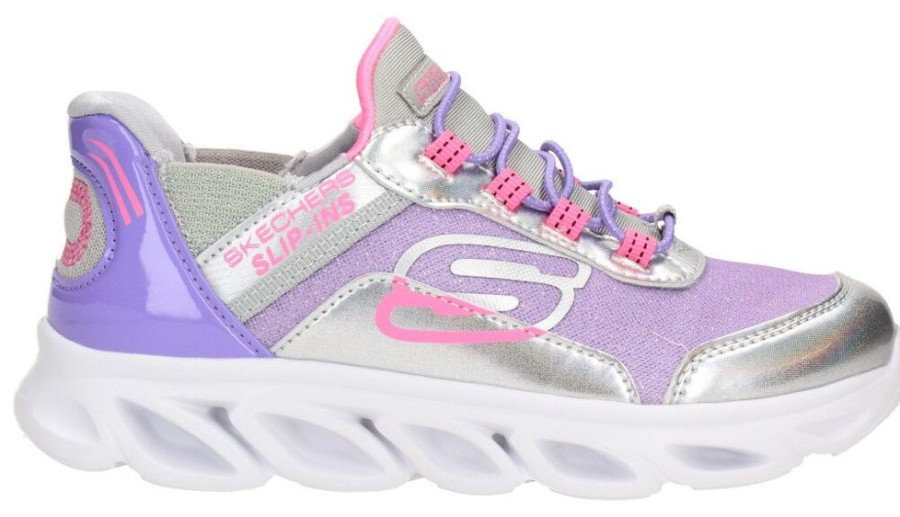 Meisjes Skechers | Skechers Slip Ins Flex Glide Sneaker