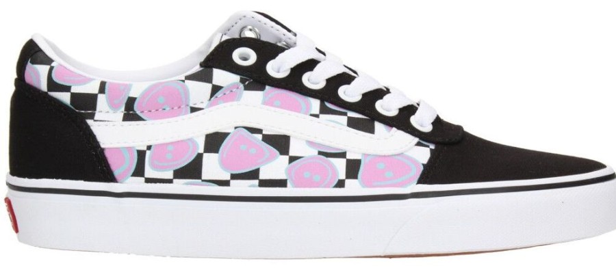 Dames Vans | Vans Ward Happy Checkerboard Sneaker