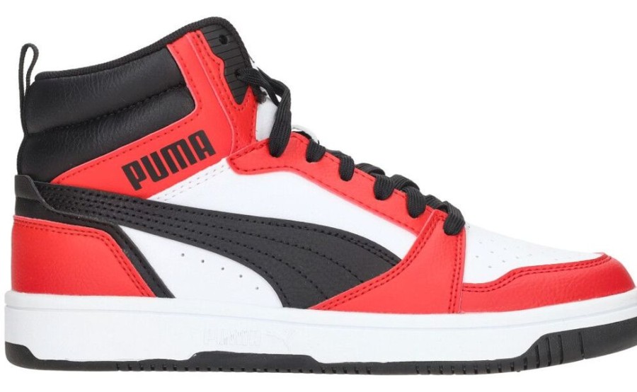 Jongens Puma | Puma Rebound V6 Mid Sneaker