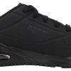 Heren Skechers | Skechers Work Relaxed Fit Uno Slipresistant Sutal Sneaker