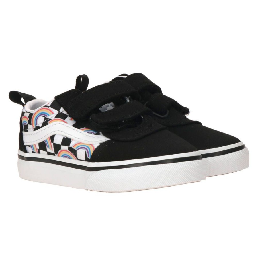 Meisjes Vans | Vans Td Ward V Rainbow Check Sneaker