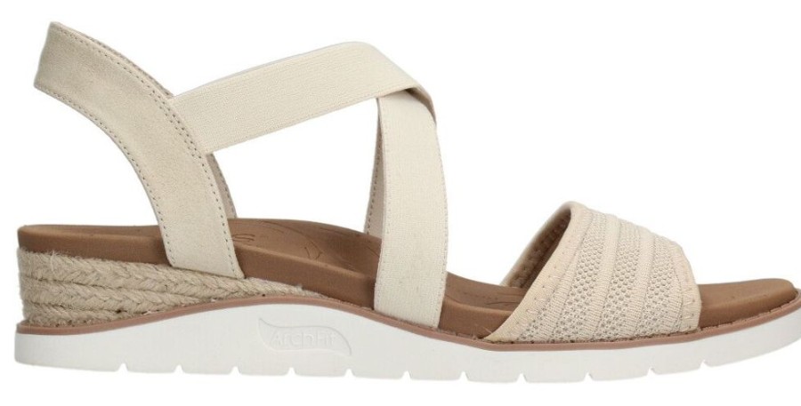 Dames Skechers | Skechers Arch Fit Beach Kiss Boho Beyond Sandaal