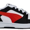 Jongens Puma | Puma Rebound V6 Lo Klittenband Sneaker