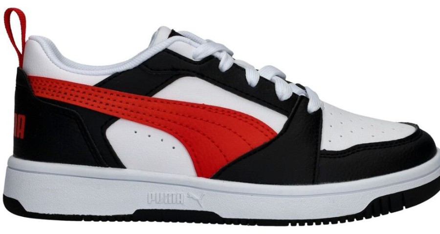 Jongens Puma | Puma Rebound V6 Lo Klittenband Sneaker