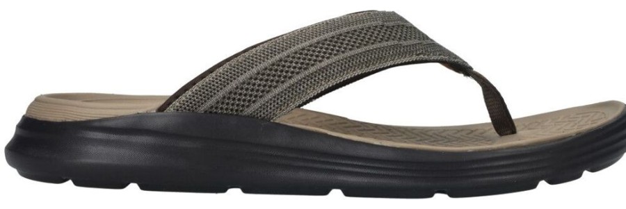 Heren Skechers | Skechers Relaxed Fit:Sargo-Point Vista Slipper